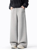 Men's Plus Size Casual Wide Leg Sweatpants