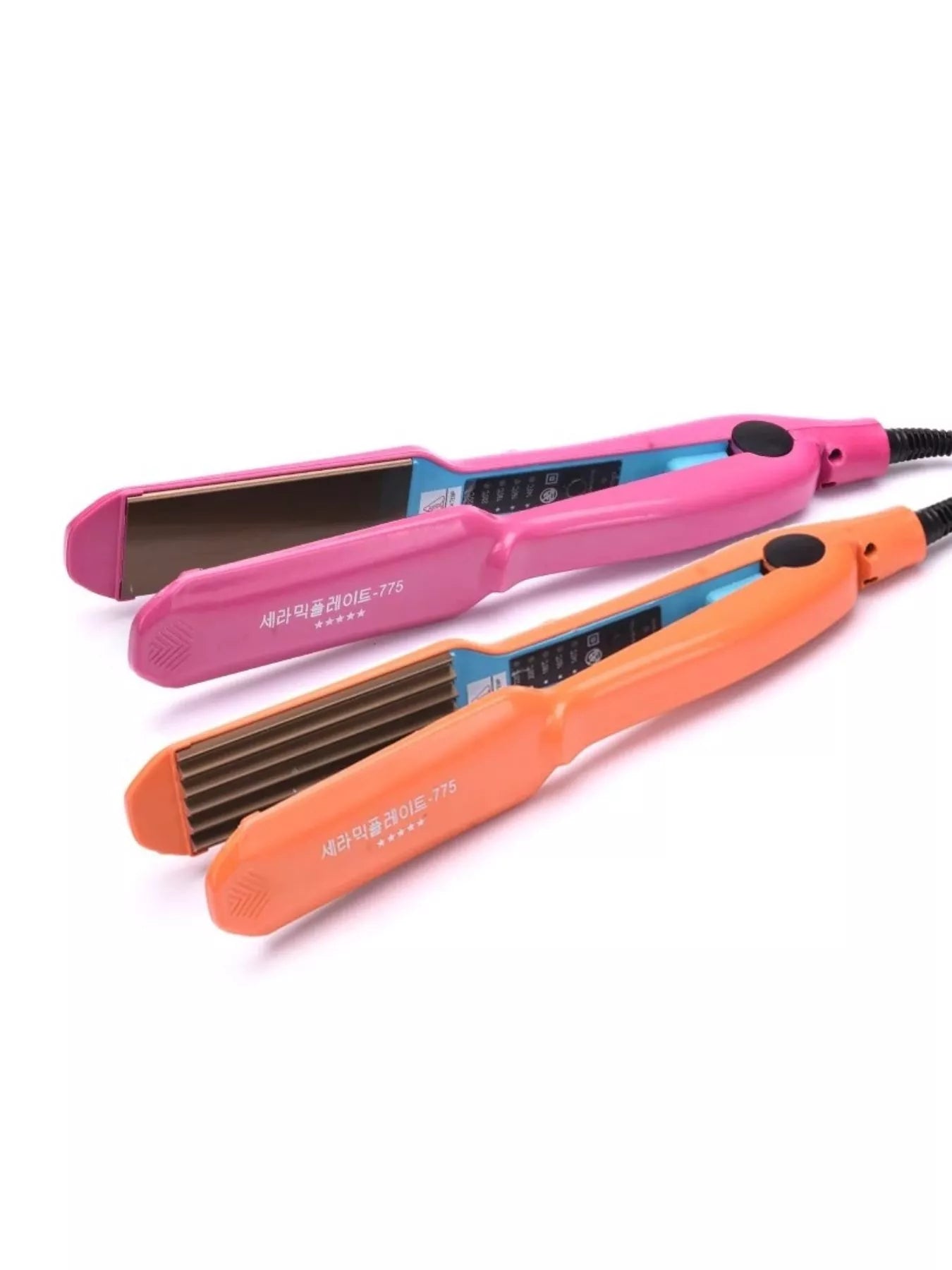 2-in-1 Curling & Straightening Iron
