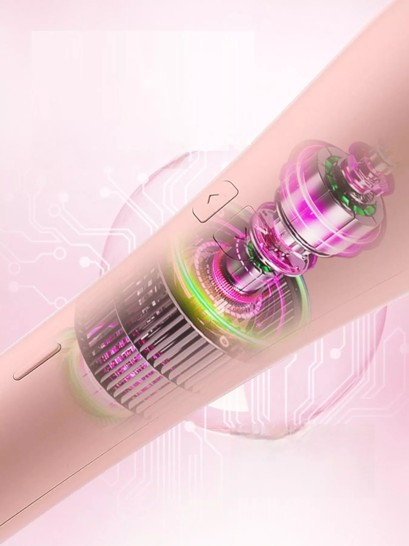 Automatic Rotating Hair Curling Iron