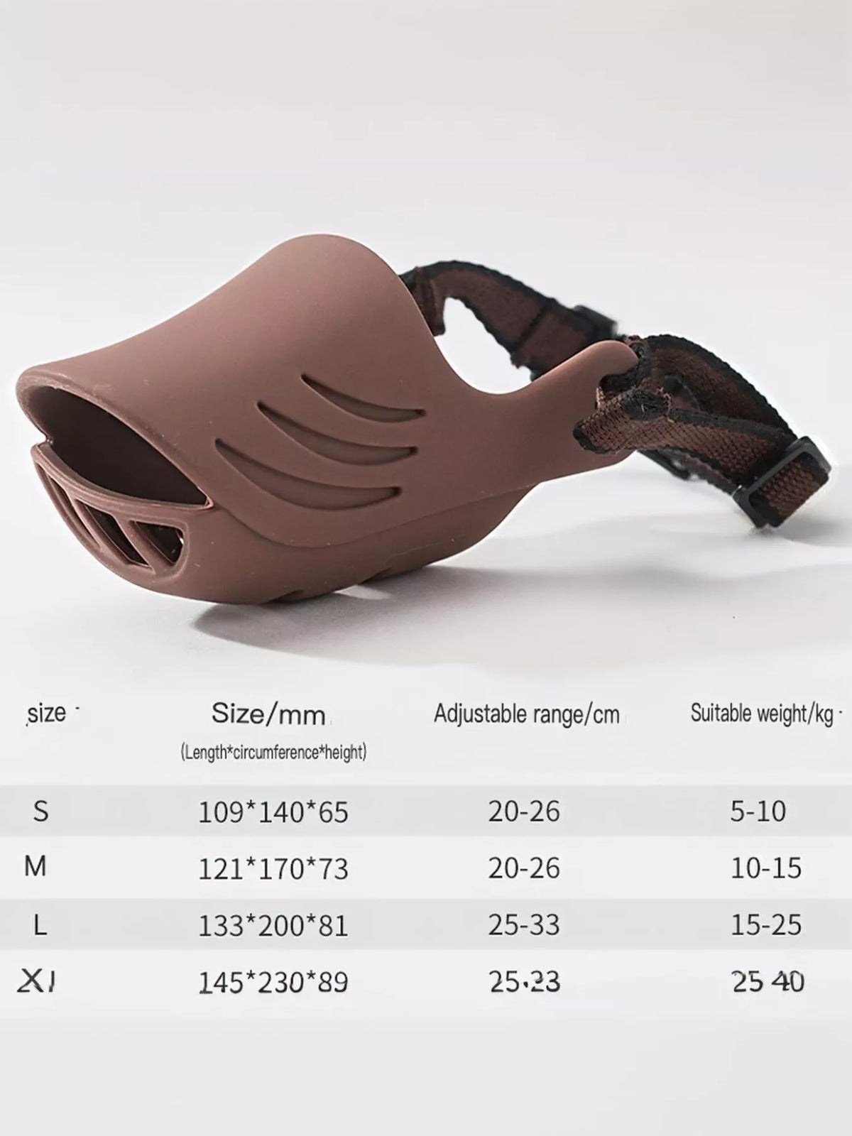 Duck-Billed Style Pet Muzzle