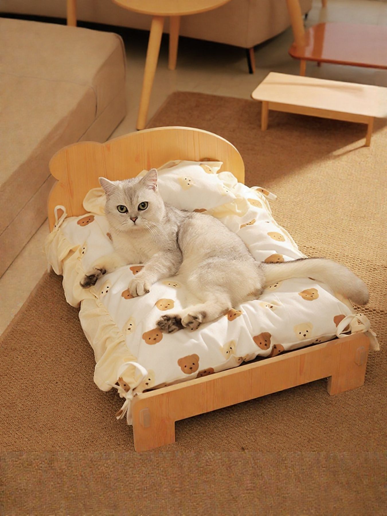 Wooden Pet Bed