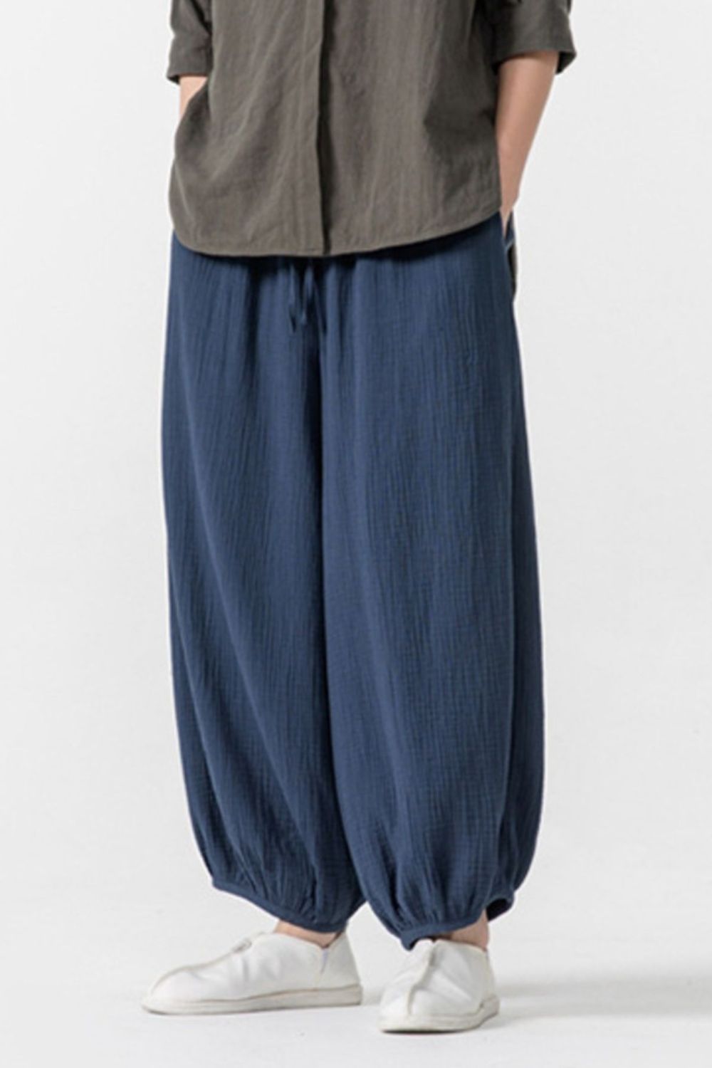Men's Plus Size Loose Fit Harem Pants