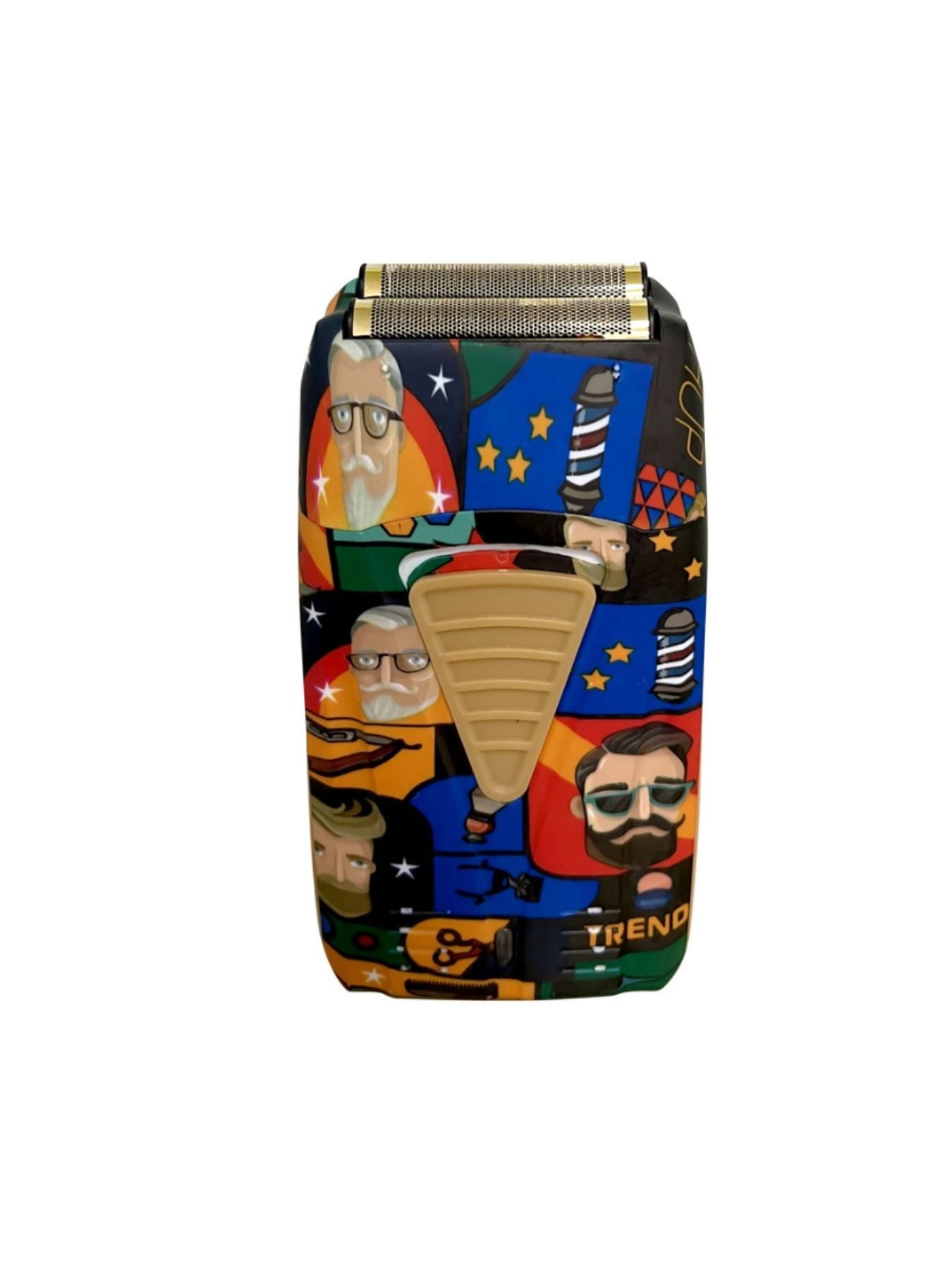 Barber-Themed Foil Shaver