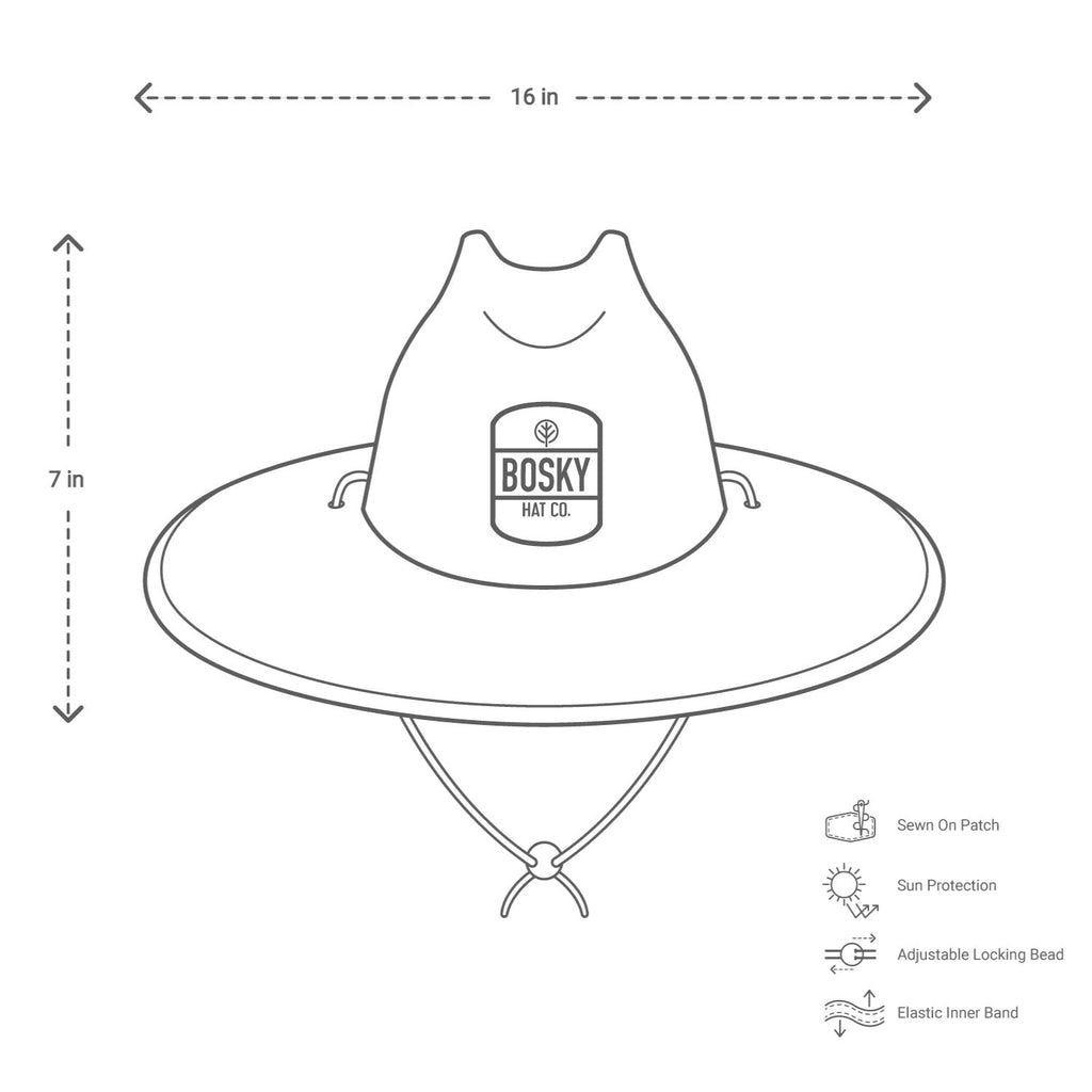 Gone Bass Fishing Straw Hat