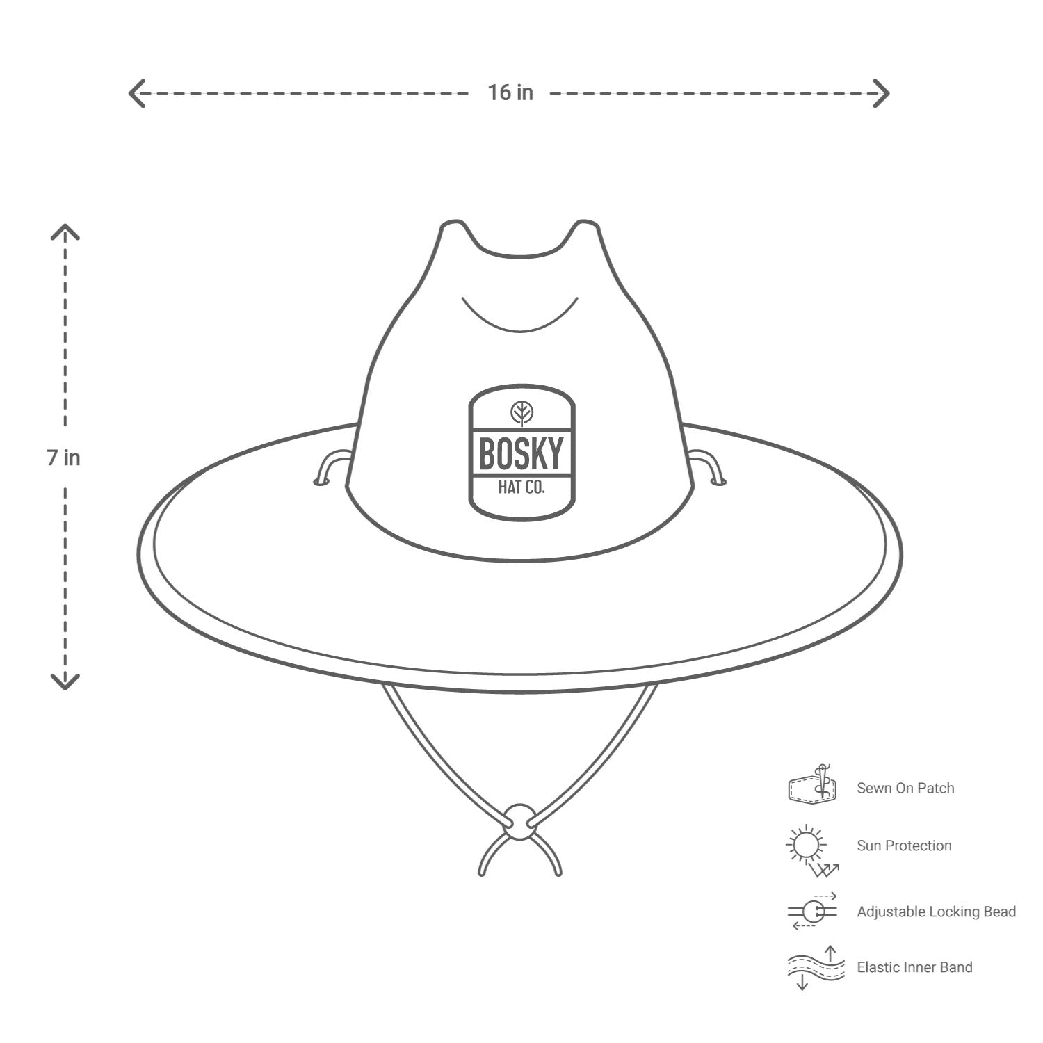 Gone Bass Fishing Straw Hat