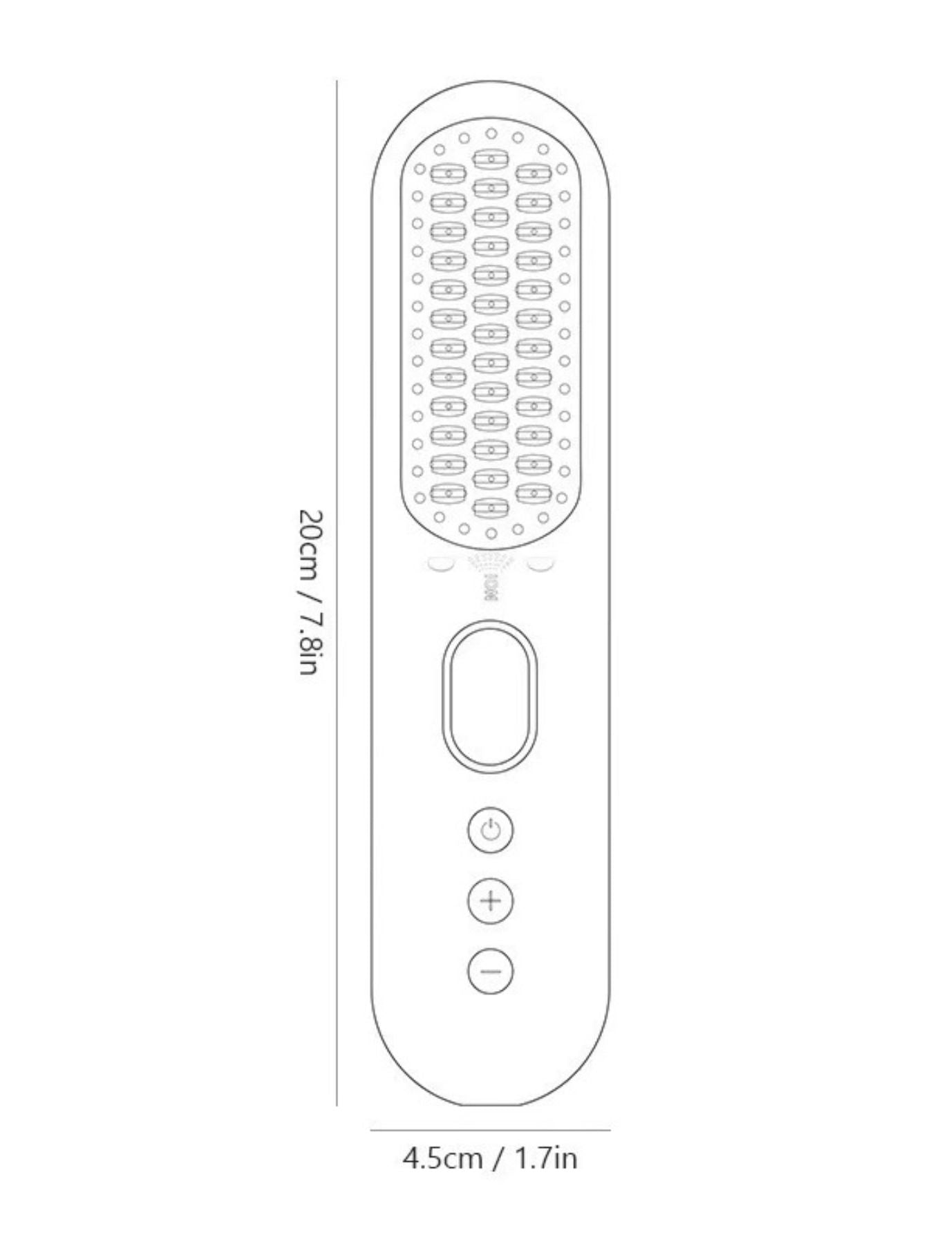 Fast Heating Straightening Comb
