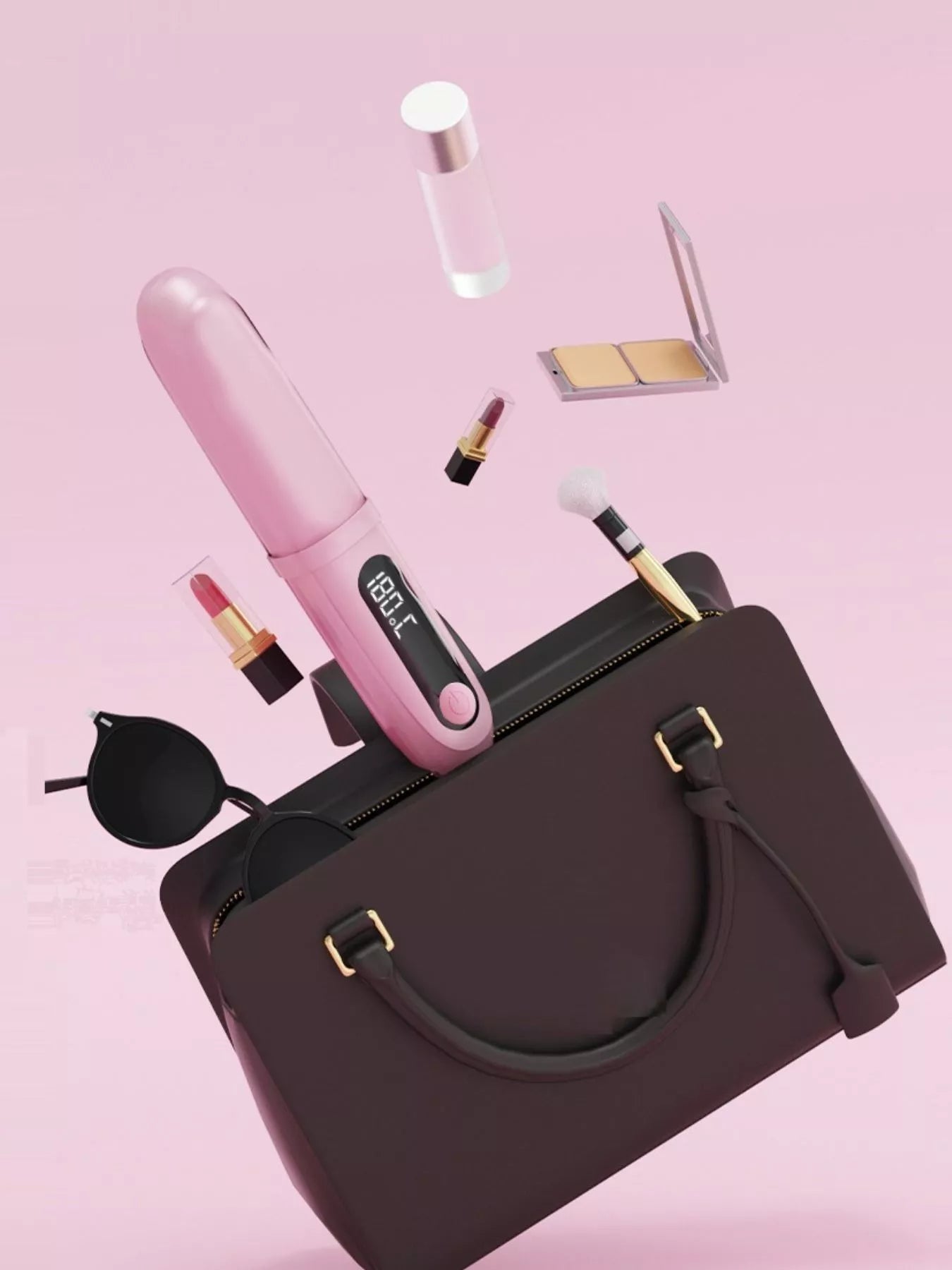 Portable Heated Straightening Comb