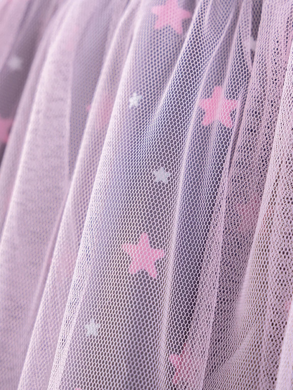 Children's Unicorn Graphic Ruffle Sleeve Tulle Dress