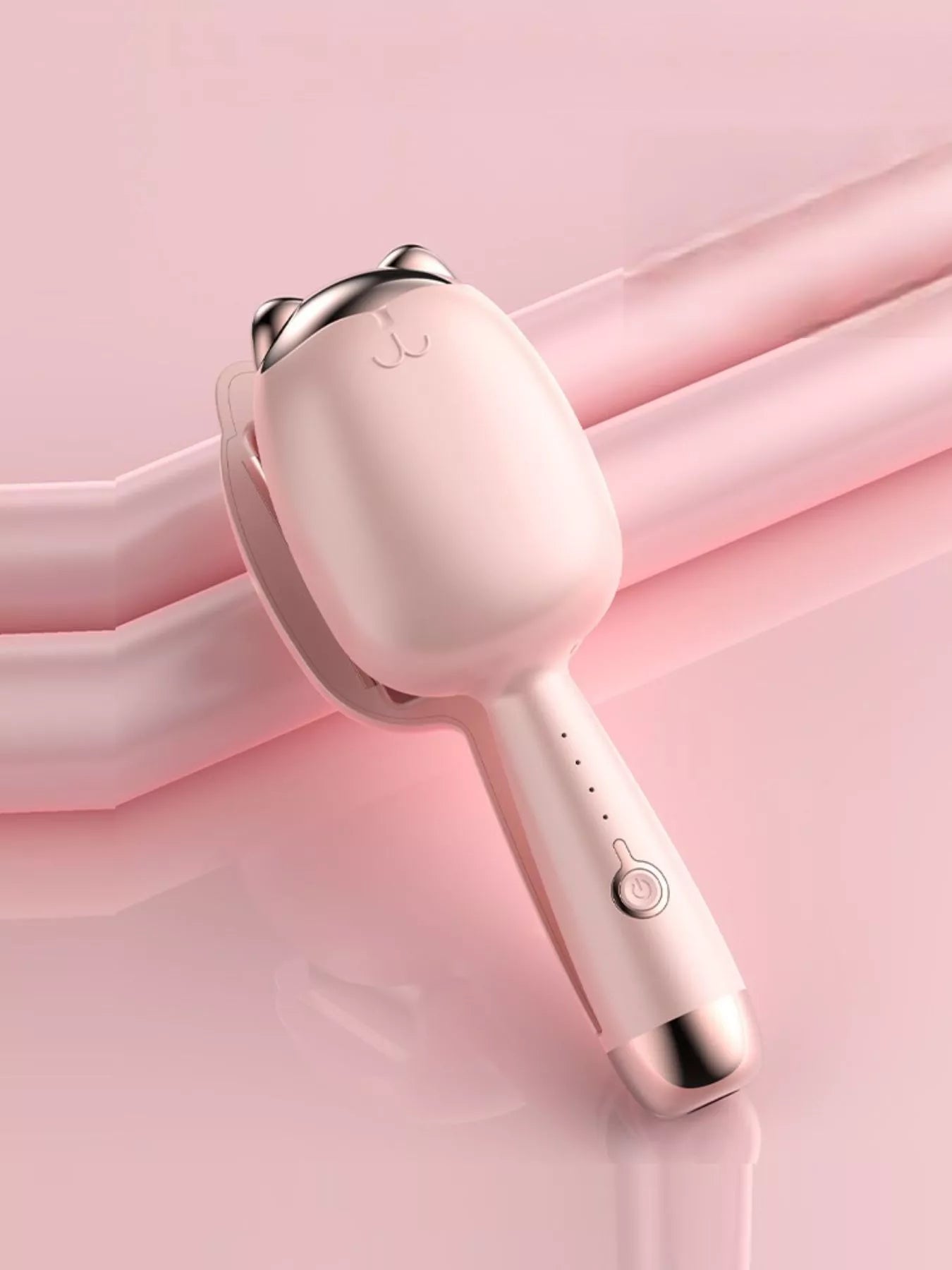 Cat Shaped Heated Curling Iron