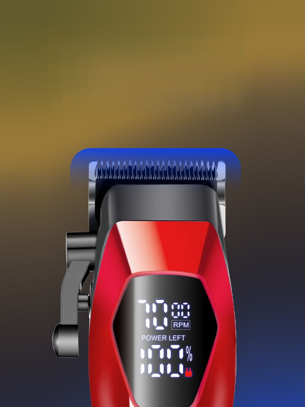 Cordless Hair Clipper with LED Display