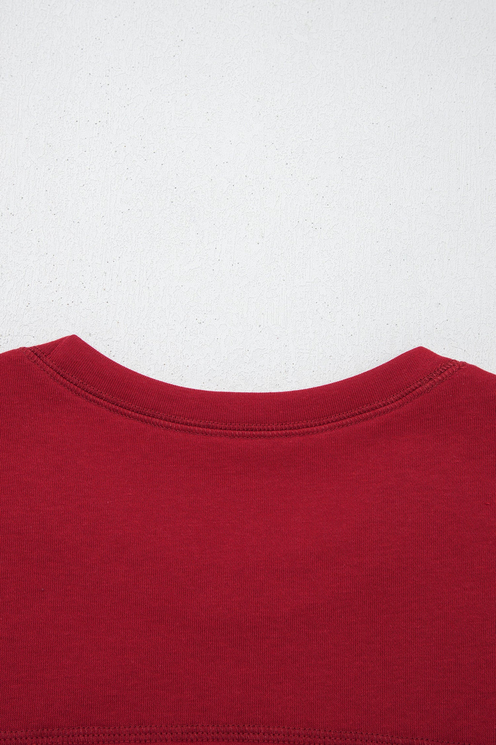 Racing Red Drop Shoulder Boxy Tee and Barrel Pants Set