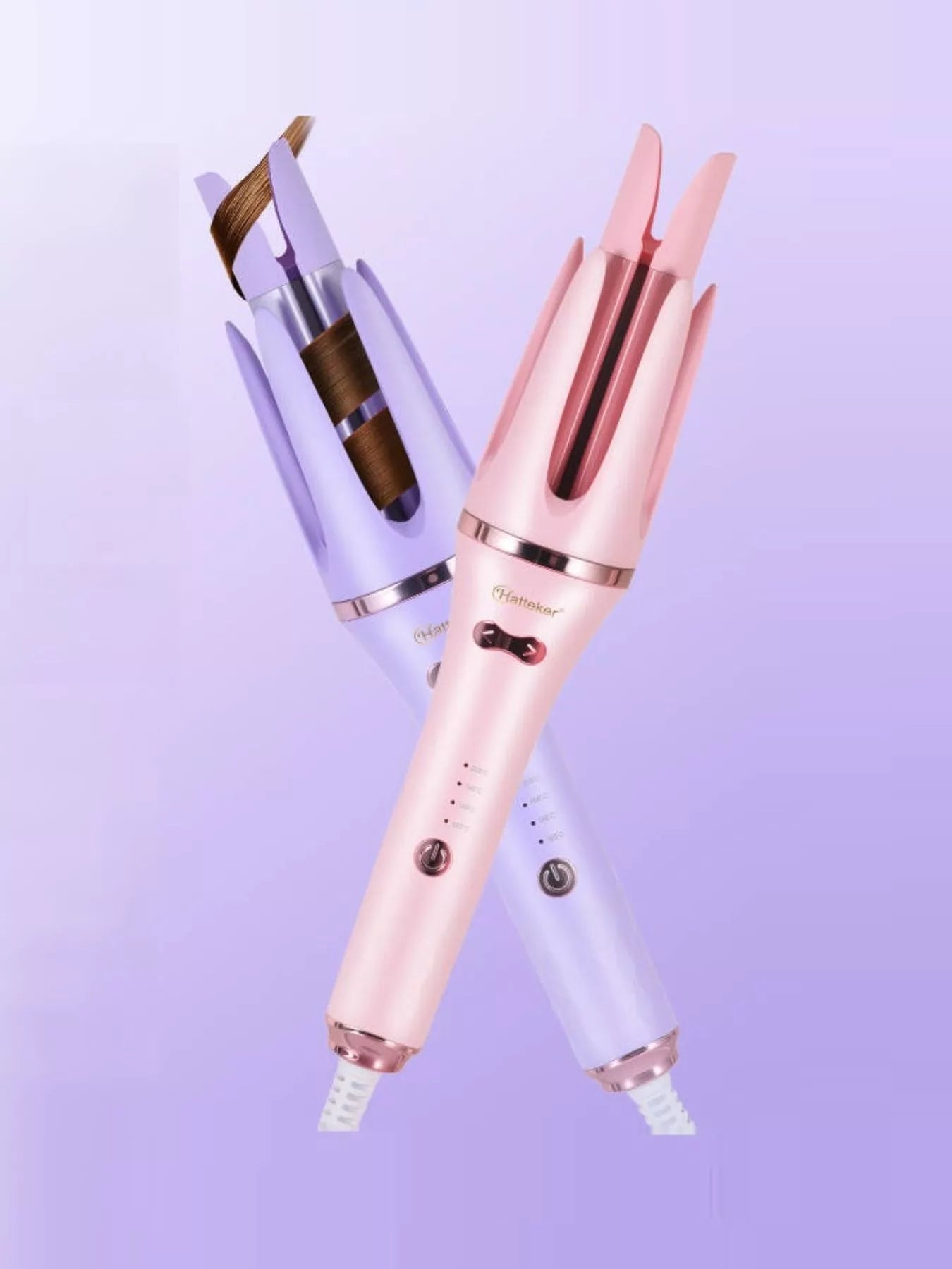 Automatic Rotating Hair Curling Iron