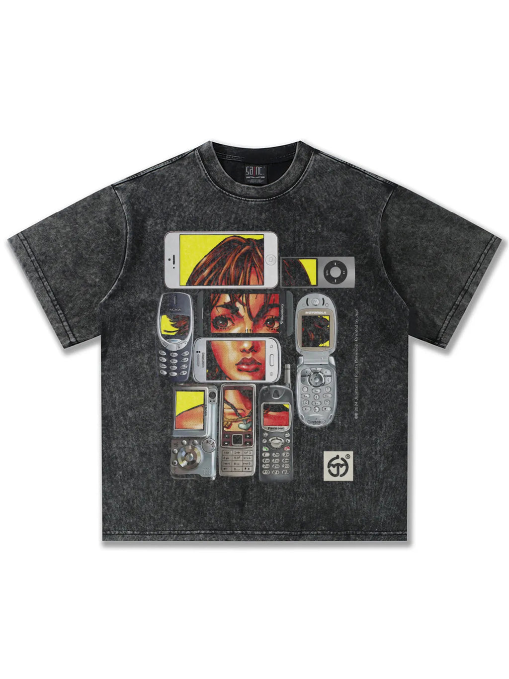 Men's Vintage Wash Graphic Short Sleeve T-Shirt