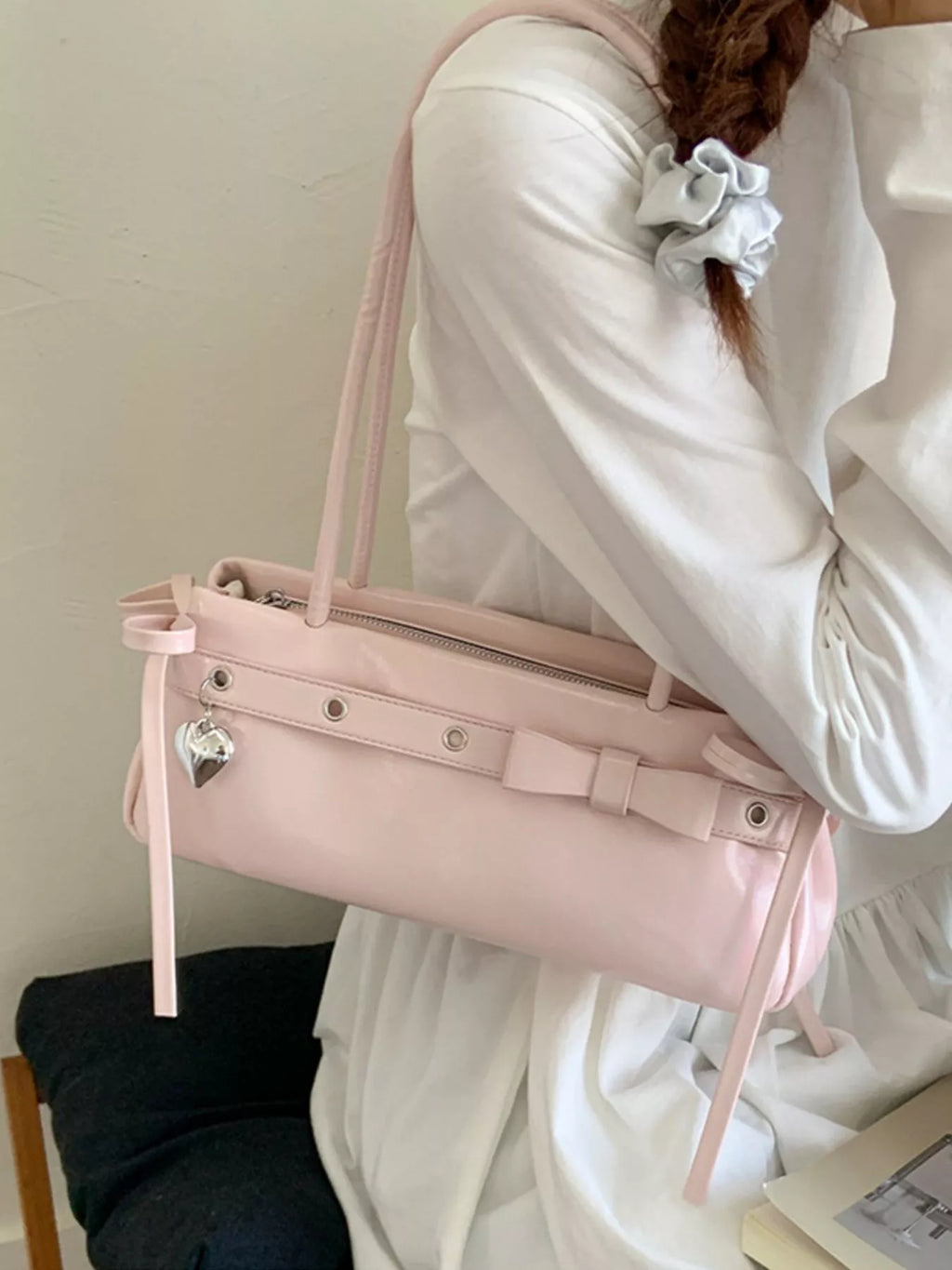 PU Leather Shoulder Bag