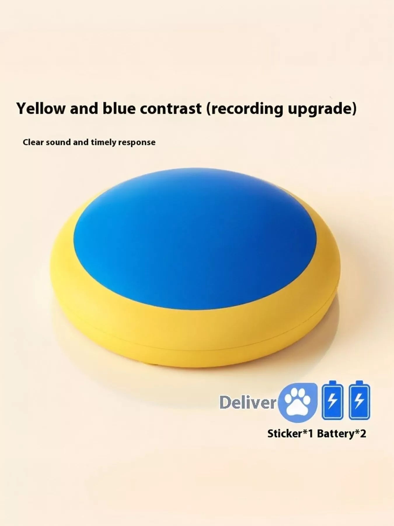 Recordable Talking Pet Sound Buttons