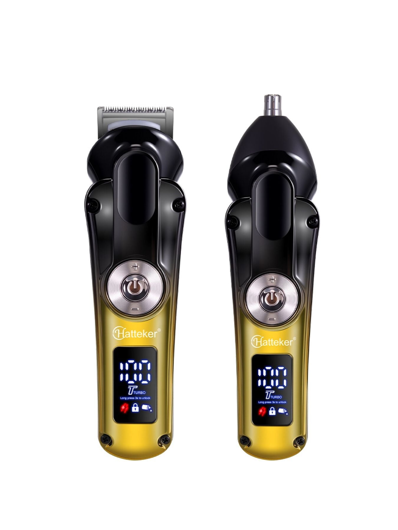 Cordless Hair Clipper with LED Display