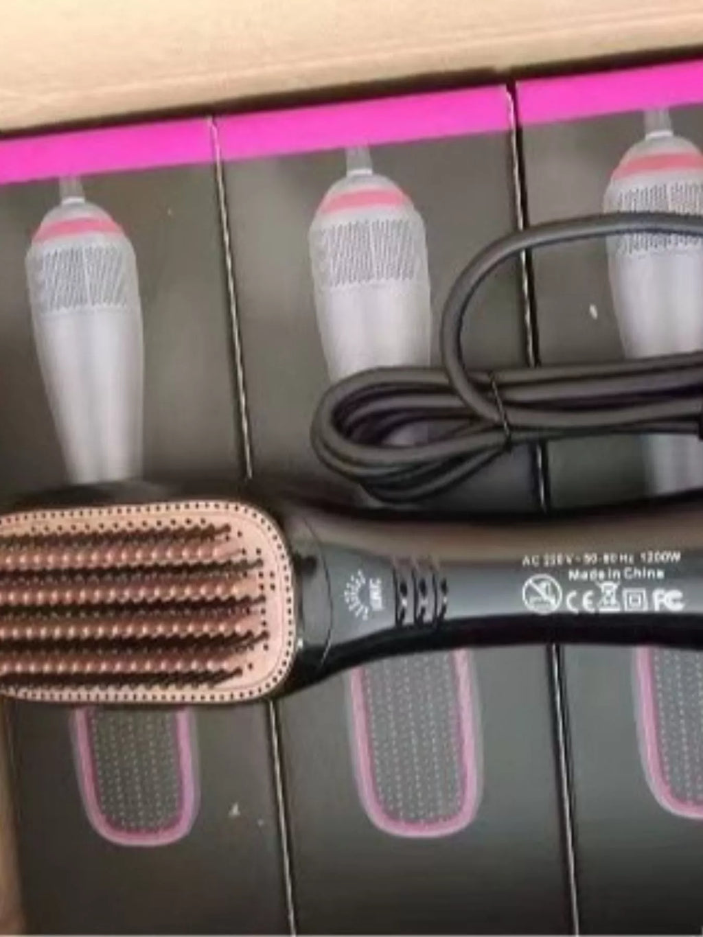 Negative Ion Hair Care Straightening Comb