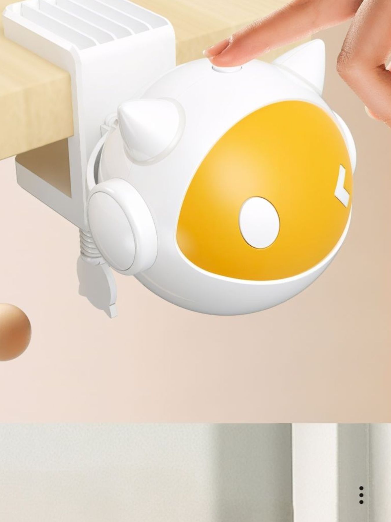 Interactive Hanging Cat Teaser Toy with Ball