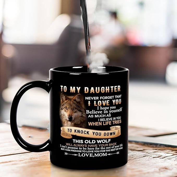 Perfect Birthday or Christmas Gift – To My Daughter from Dad Mug