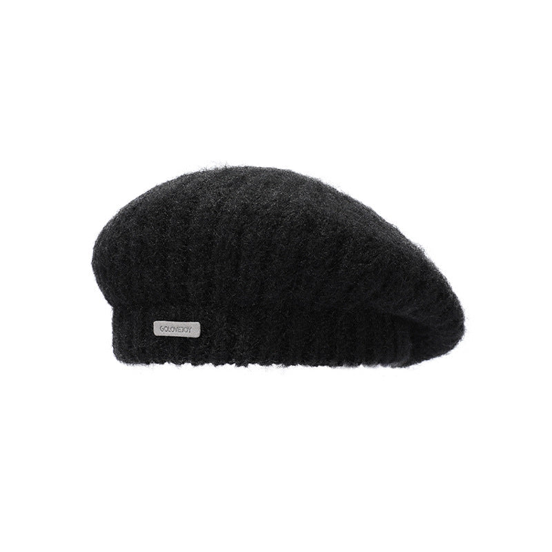 Women’s Cozy Wool Knit Beanie – Soft Warm Fall & Winter Hat