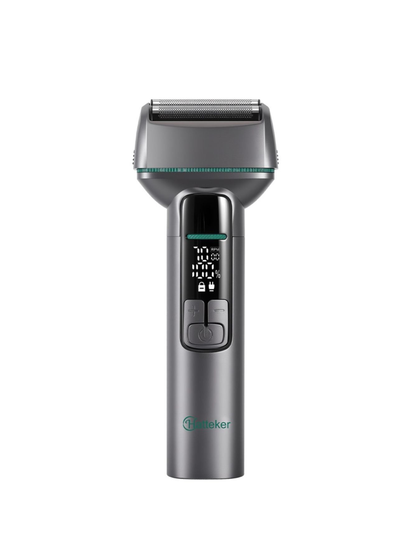 Rechargeable Electric Shaver with LED Display