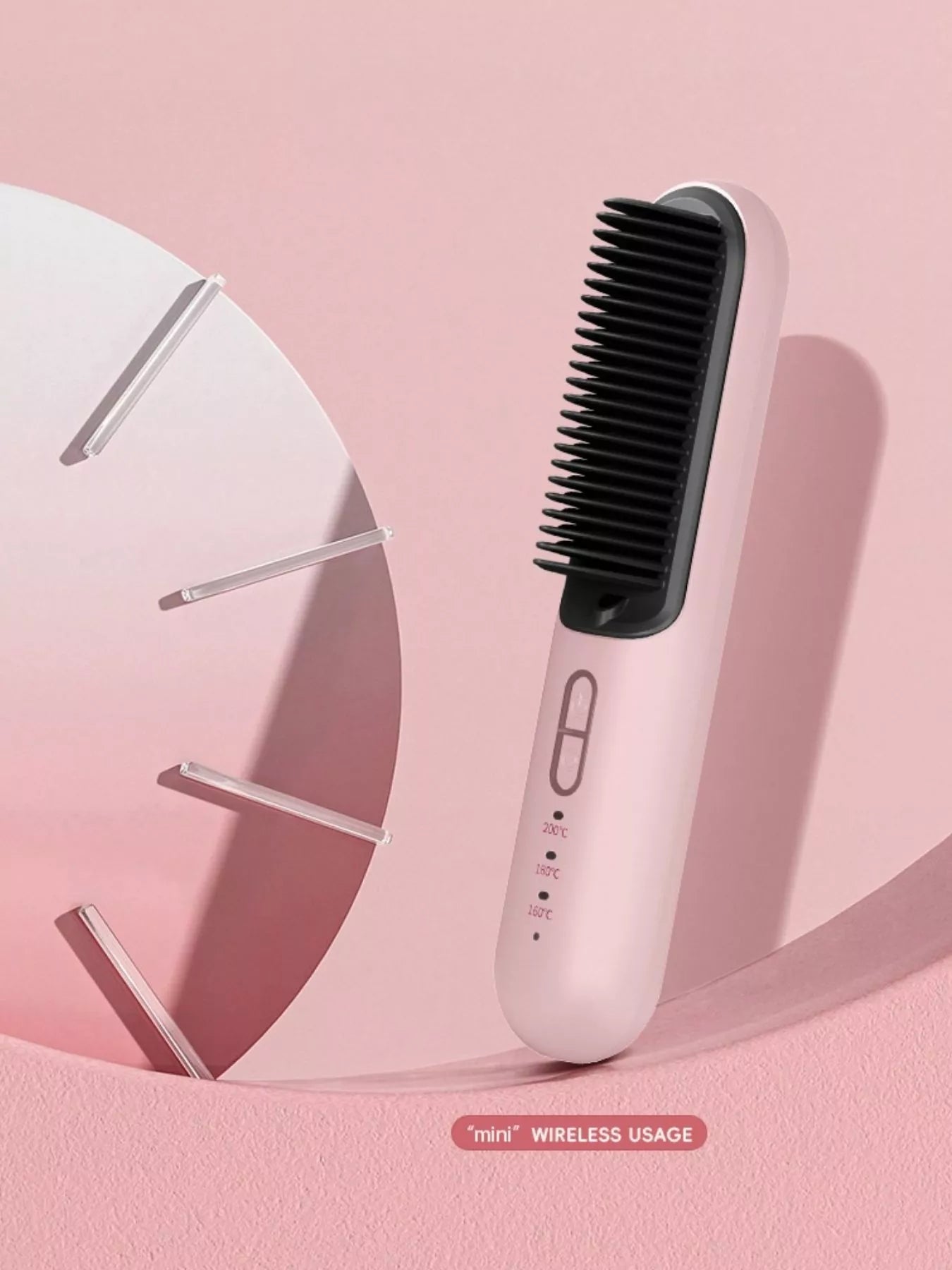 Fast Heating Hair Straightening Comb