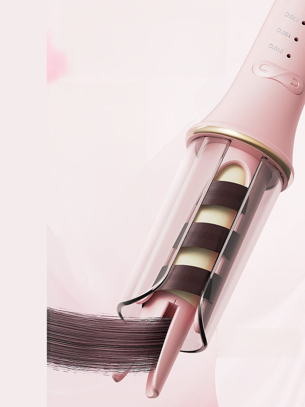 Automatic Rotating Ceramic Hair Curling Iron