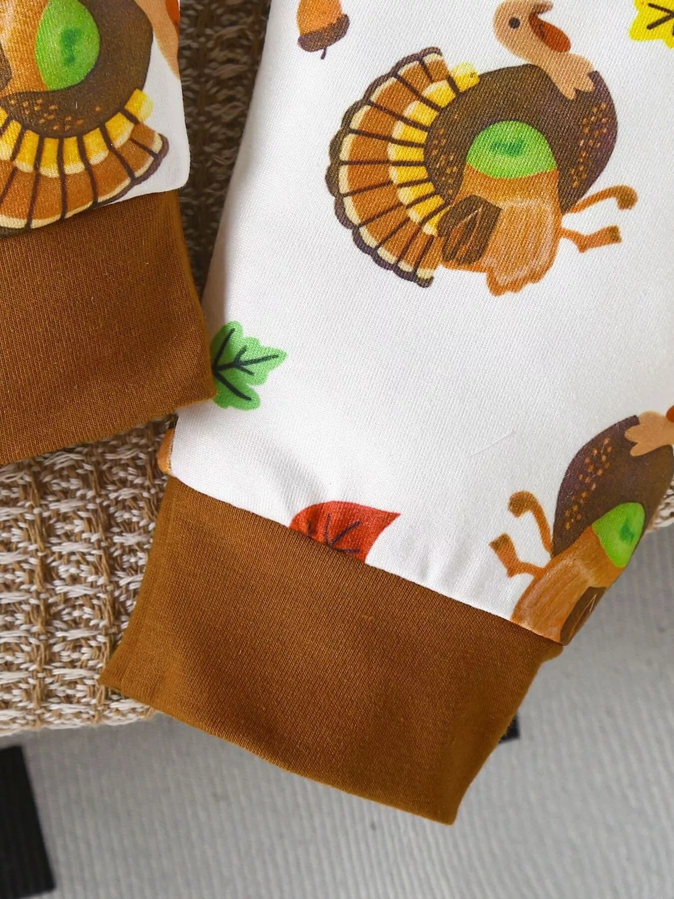 Children's My 1st Thanksgiving Turkey Graphic 3-Piece Set