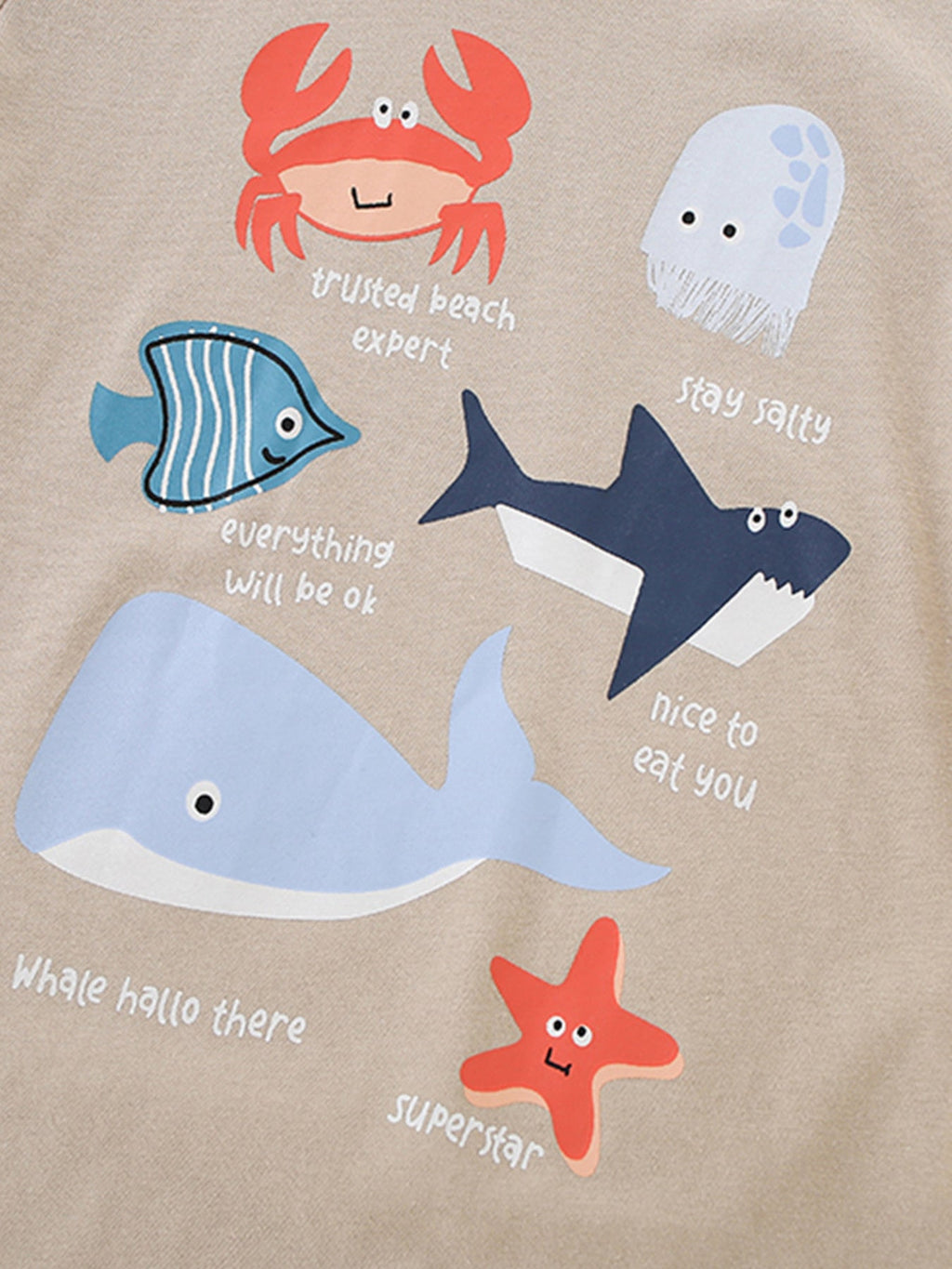 Children's Ocean Graphic Short Sleeve Tee