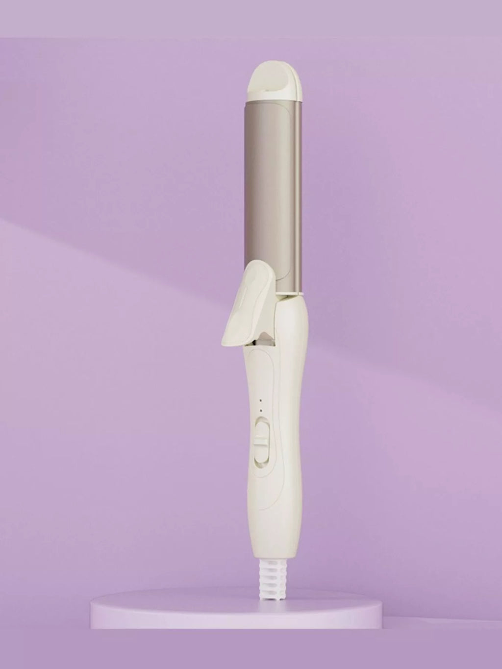 2-in-1 Rotating Hair Curling Iron