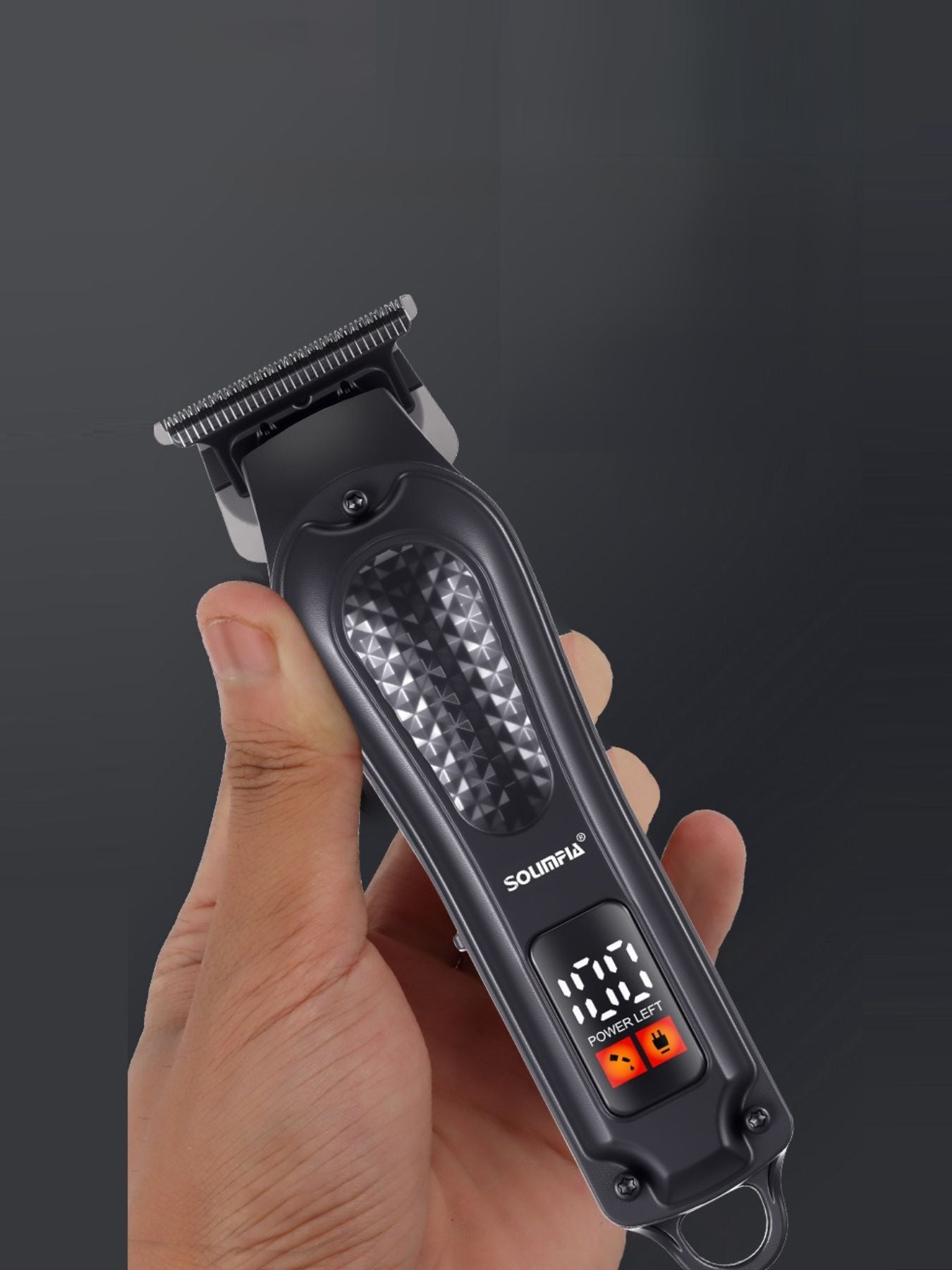 LED Display Cordless Hair Clipper