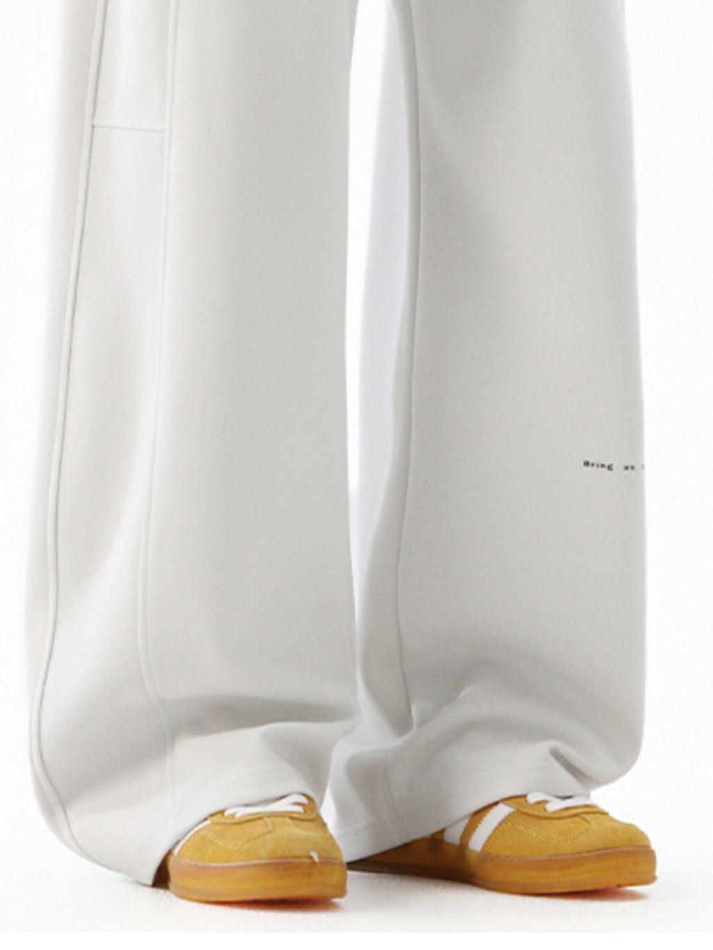 Men's Plus Size Wide Leg Casual Drawstring Pants