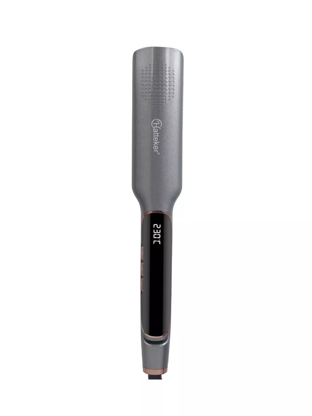 Curling and Straightening Hair Iron with Temperature Control