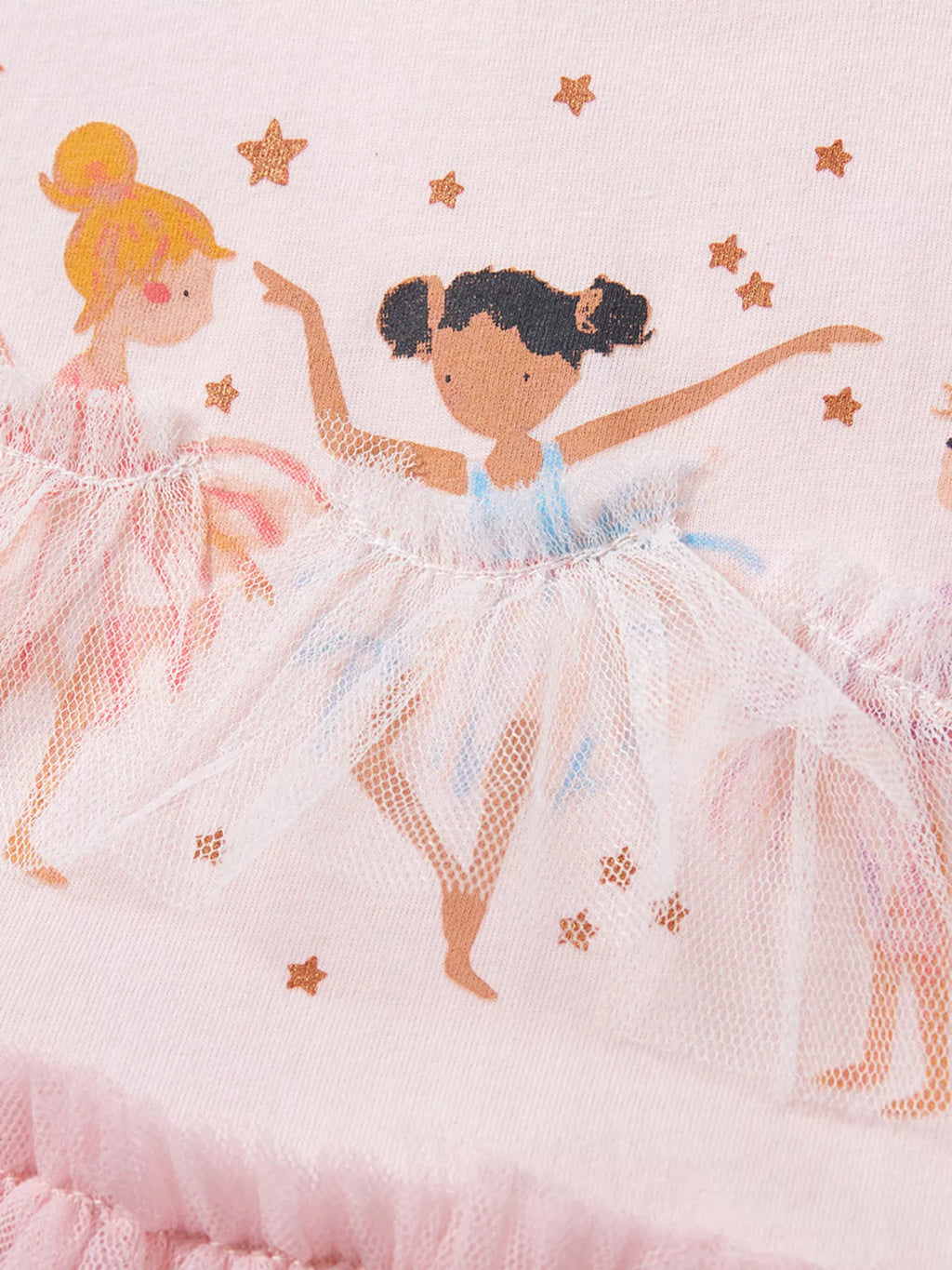 Children's Ballerina Short Sleeve Tulle Dress