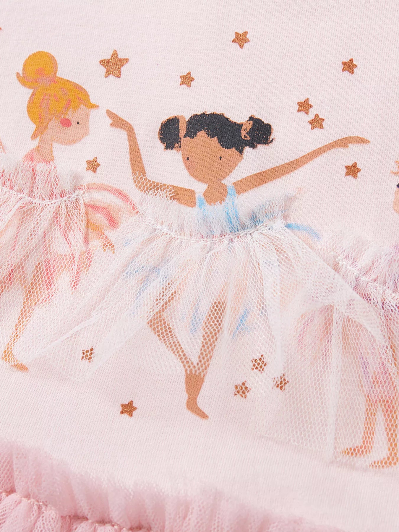 Children's Ballerina Short Sleeve Tulle Dress