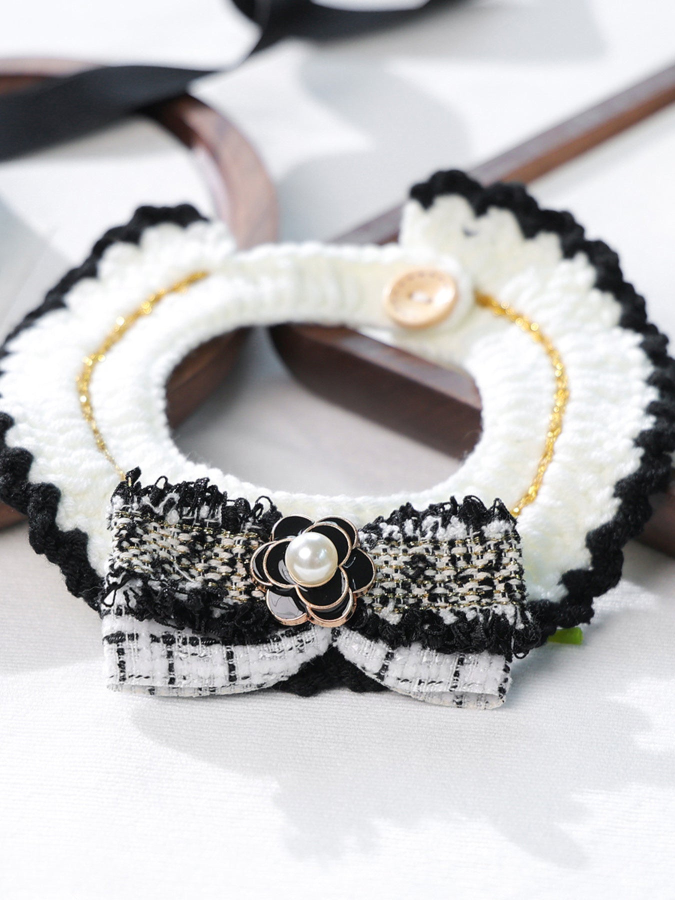 Contrast Pet Scarf