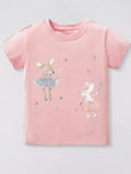 Children's Mouse Ballerina Round Neck Tee