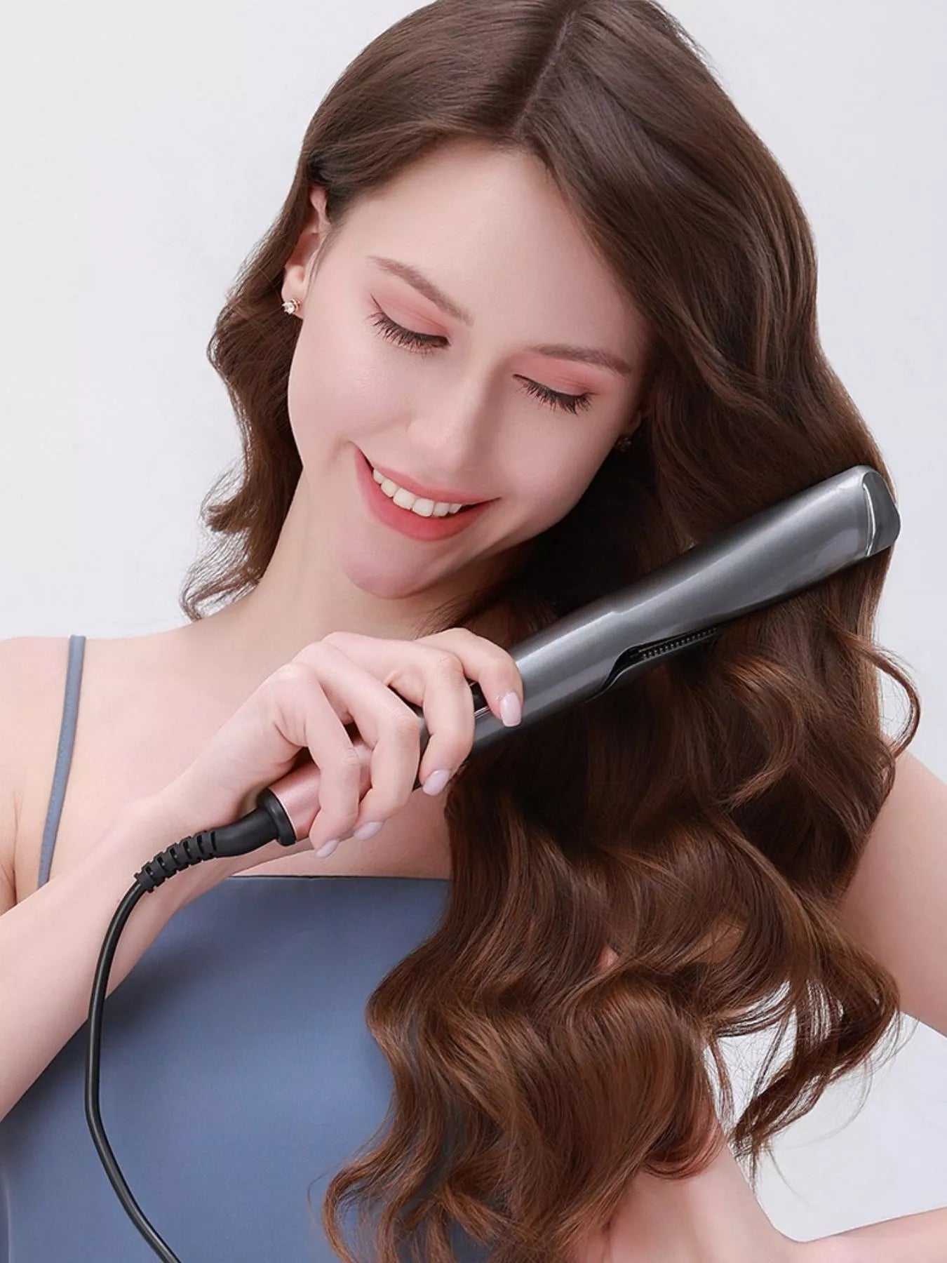 Adjustable Temperature Curling Iron