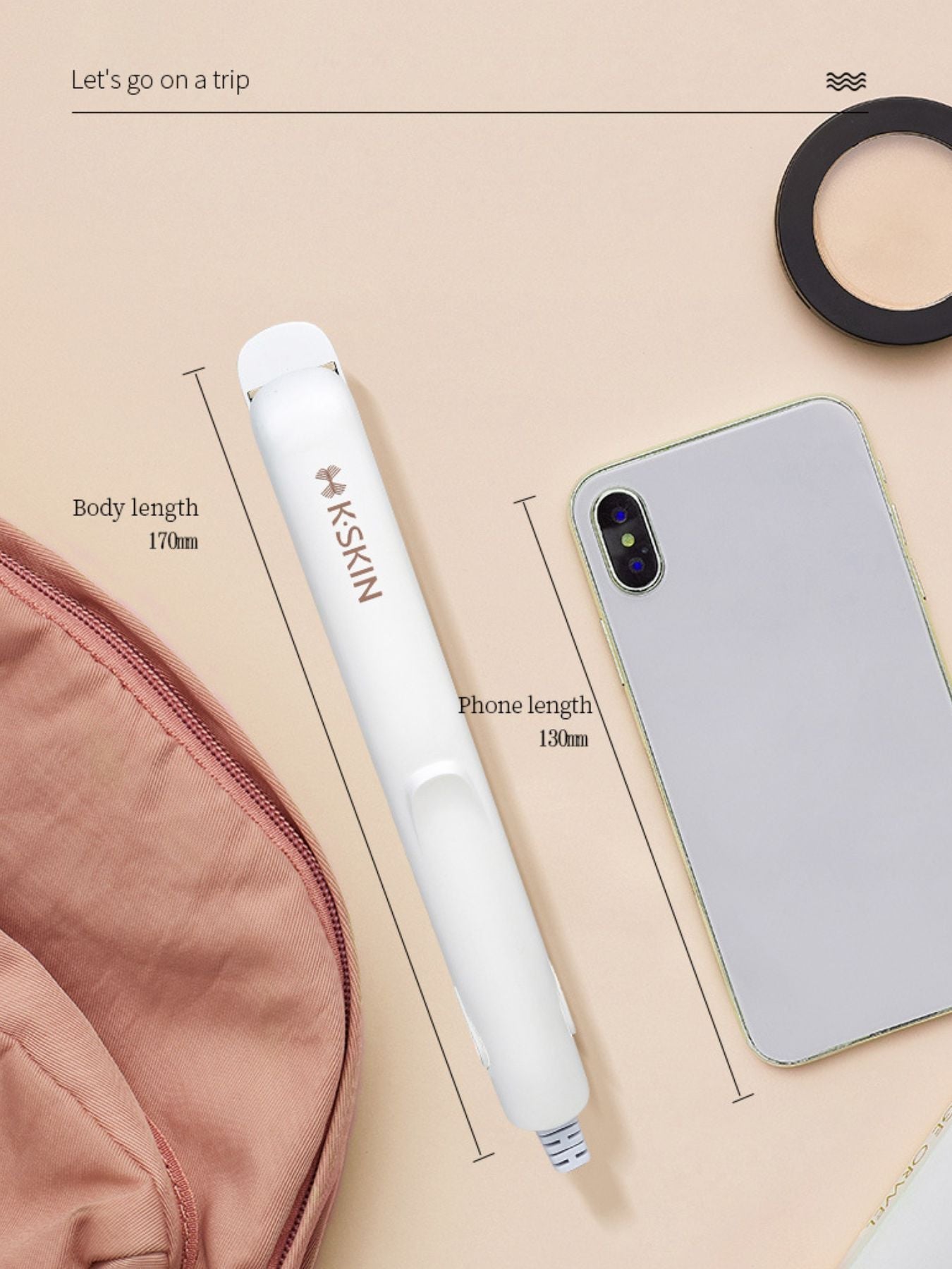 Portable Mini Hair Straightener