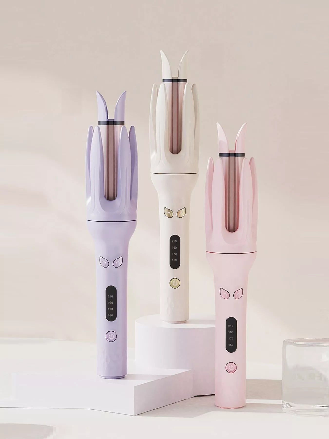 Automatic Rotating Hair Curling Iron