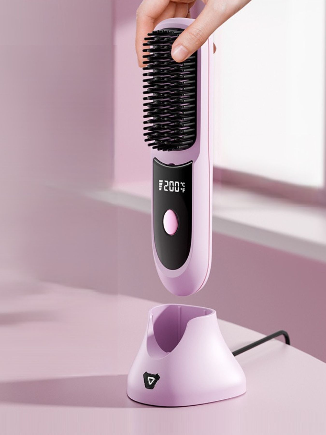 Fast Heating Anti-Scald Straightening Comb