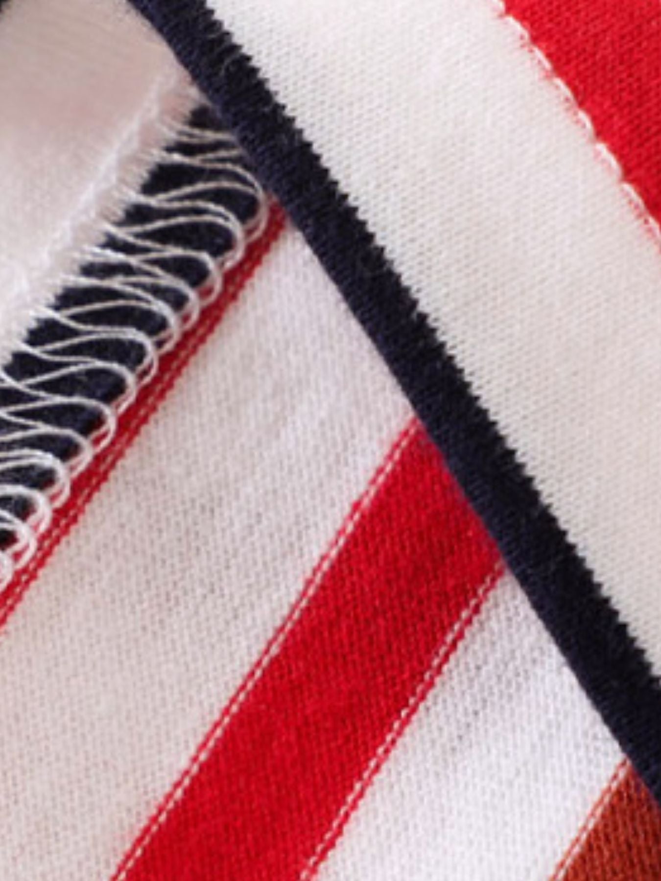Children's Striped Polo and Shorts Set