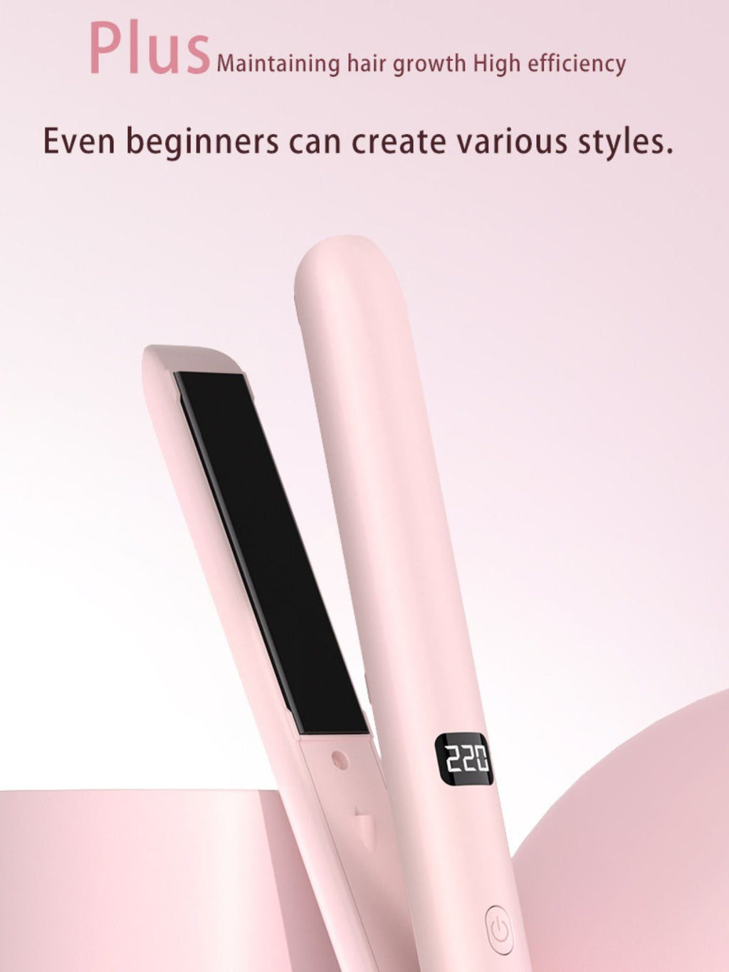 Adjustable Temperature Hair Straightener