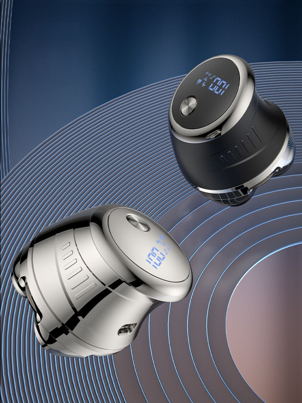 Rechargeable 5-Head Rotary Shaver