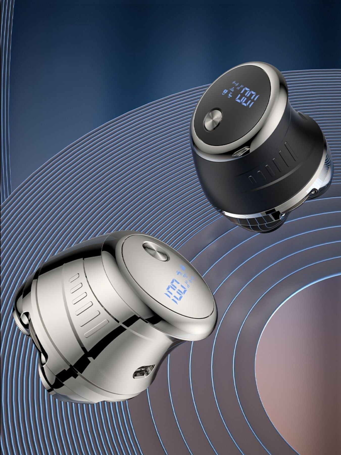 Rechargeable 5-Head Rotary Shaver