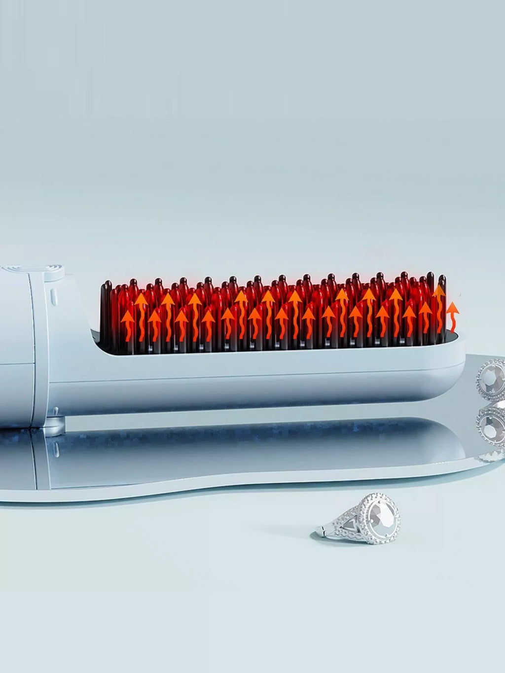 Portable Heated Straightening Comb