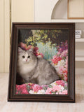 Artistic Framed Cat House