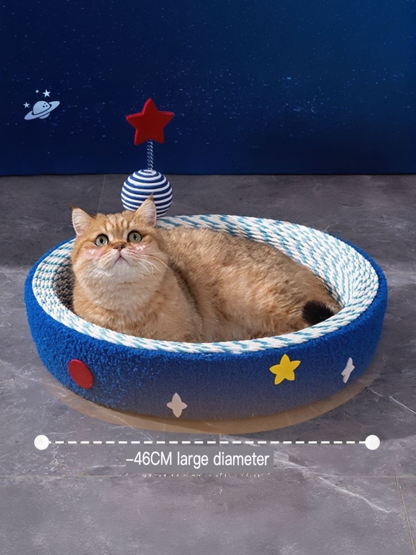Round Cat Scratching Posts Pet Nest