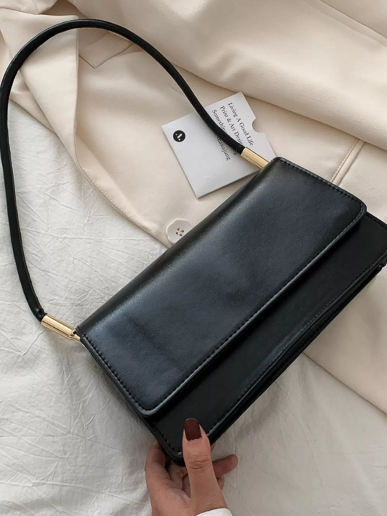 PU Leather Shoulder Bag