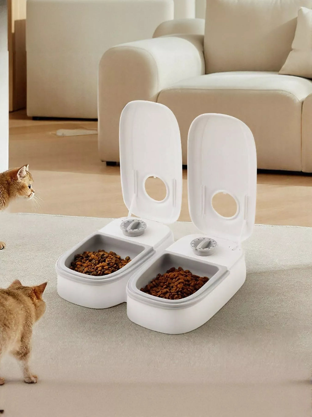 Automatic Pet Feeder with Portion Control